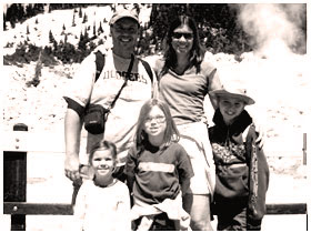 Brad, Rebecca, Jayson, Mallory, and Mikayla